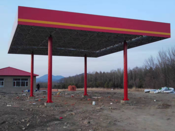 承德加油站网架