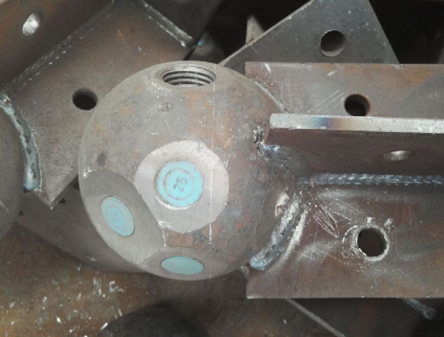 承德螺栓球球塞，网架配件